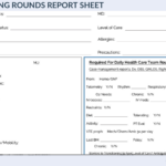 Ultimate Nursing Report Sheet Database & Free Downloads In Nursing Report Sheet Templates Sample