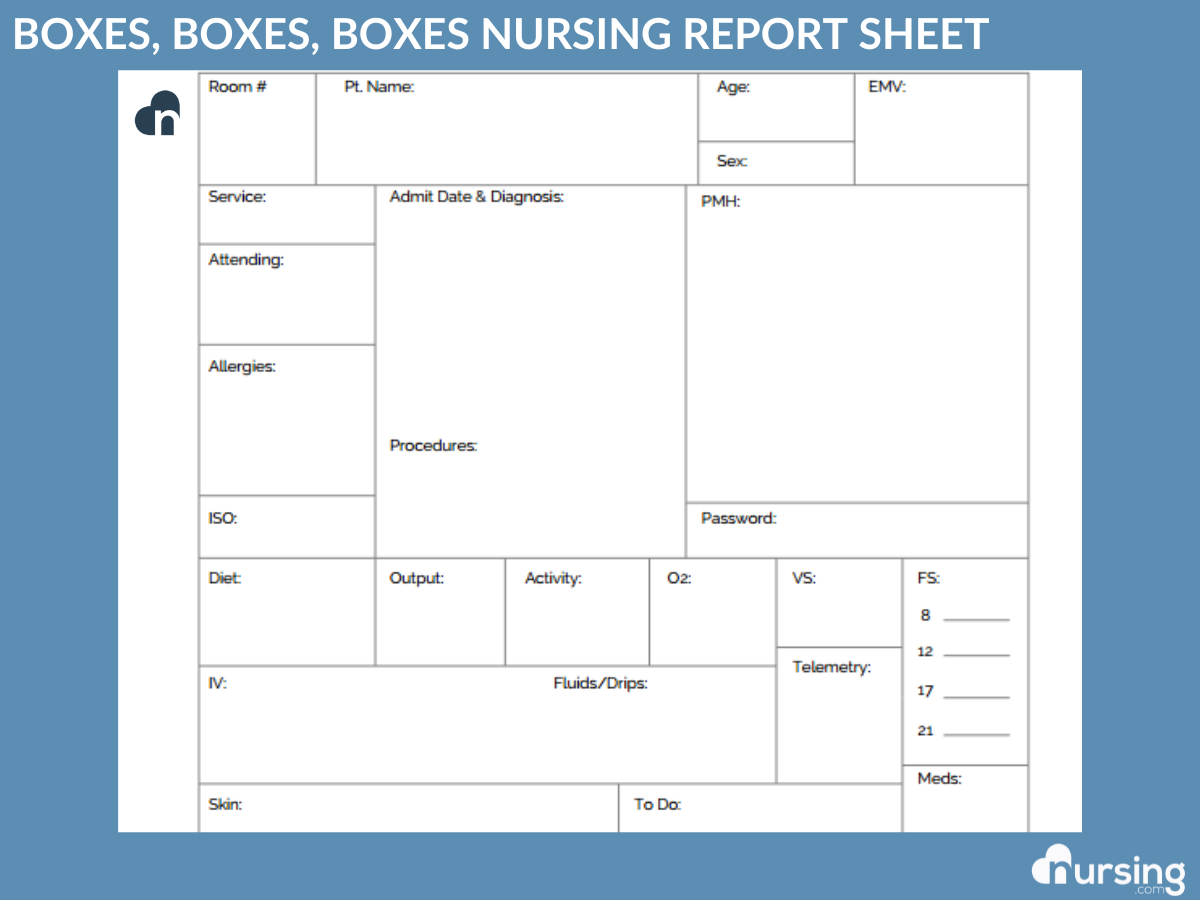 Ultimate Nursing Report Sheet Database &amp;amp; Free Downloads inside Nursing Report Sheet Templates Sample