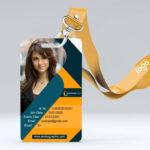 Unique Company Id Card Design Template Psd – Graphicsfamily Intended For ID Badge Templates Sample