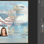 Usa Passport Psd Template New | Driving License Template With Regard To Editable Blank US Passport Sample Template