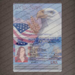 Usa Passport Template   Psd Stores For Editable Blank US Passport Sample Template