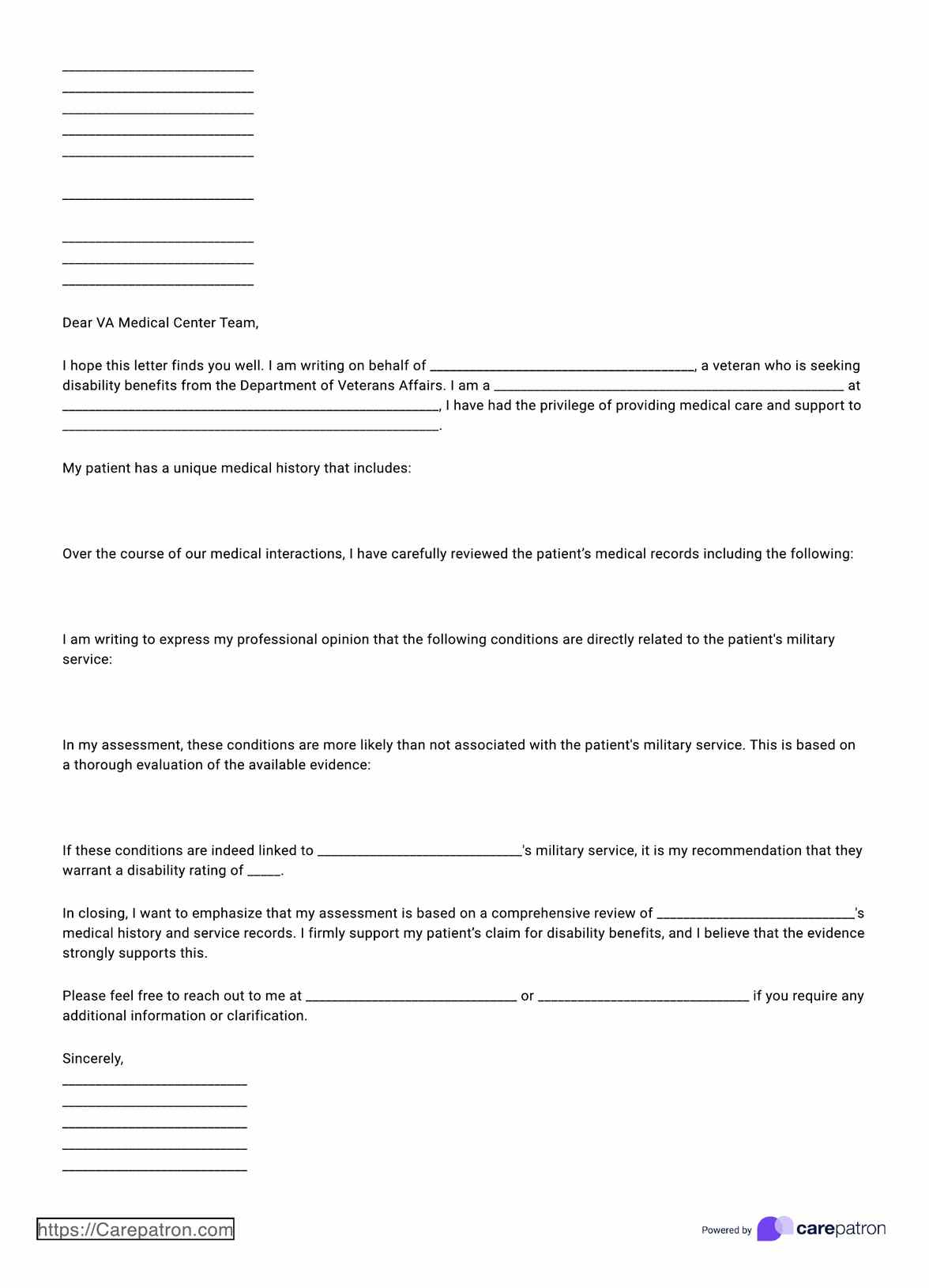 Va Doctors Note Template &amp;amp; Example | Free Pdf Download throughout Doctor&amp;#039;S Note Sample Template