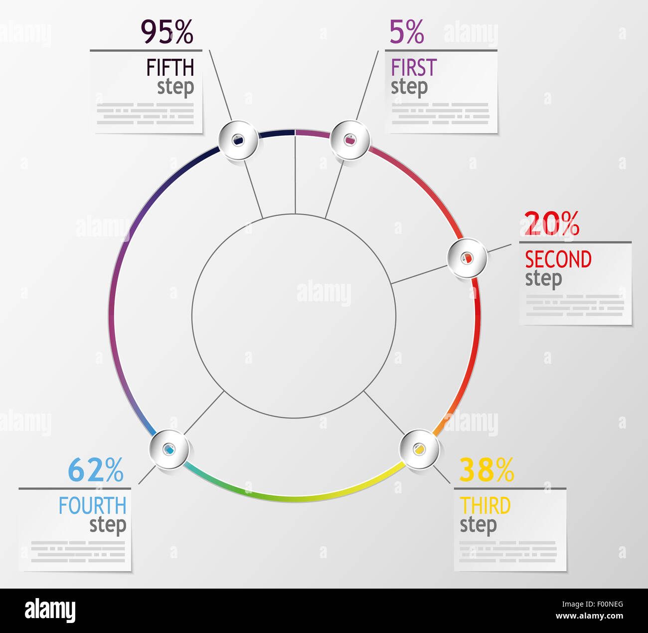 Vector Circle Arrows Infographic Template Hi-Res Stock Photography with regard to Step Template With Circles And Numbers Sample