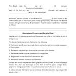 Virginia Deed Forms & Templates (Free) [Word, Pdf, Odt] Inside Deed Of Conveyance Sample Template