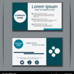 Visiting Card Design Template Royalty Free Vector Image Inside Visiting Card Sample Templates