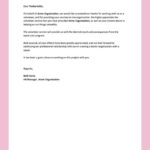 Volunteer Thank You Letter In Pdf, Word, Google Docs   Download With Volunteer Thank You Letter Sample Template