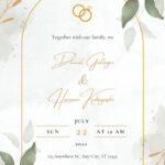 Wedding Invitation Templates To Customize For Free | Canva For Free Invitations Sample Templates