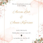 Wedding Invitation Templates To Customize For Free | Canva Within Invitation Template Sample