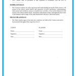 Wedding Planner Contract With Downloadable Sample Template For Wedding Contract Sample Template