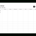 Weekly Staff Roster Template(Excel) Free   Timble Regarding Duty Roster Sample Template