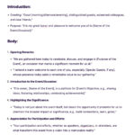 Welcome Speech   17+ Examples, Format, How To Write, Pdf For Welcome Speech Template Sample