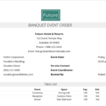 What Is A Banquet Event Order? Full Guide [+Beo Templates] Within BEO Sample Template