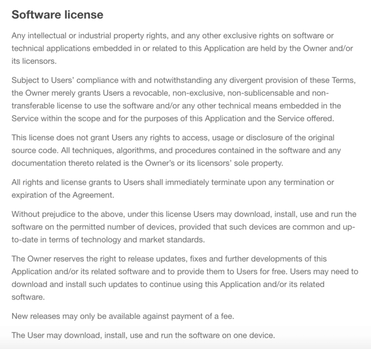 EULA Sample Template