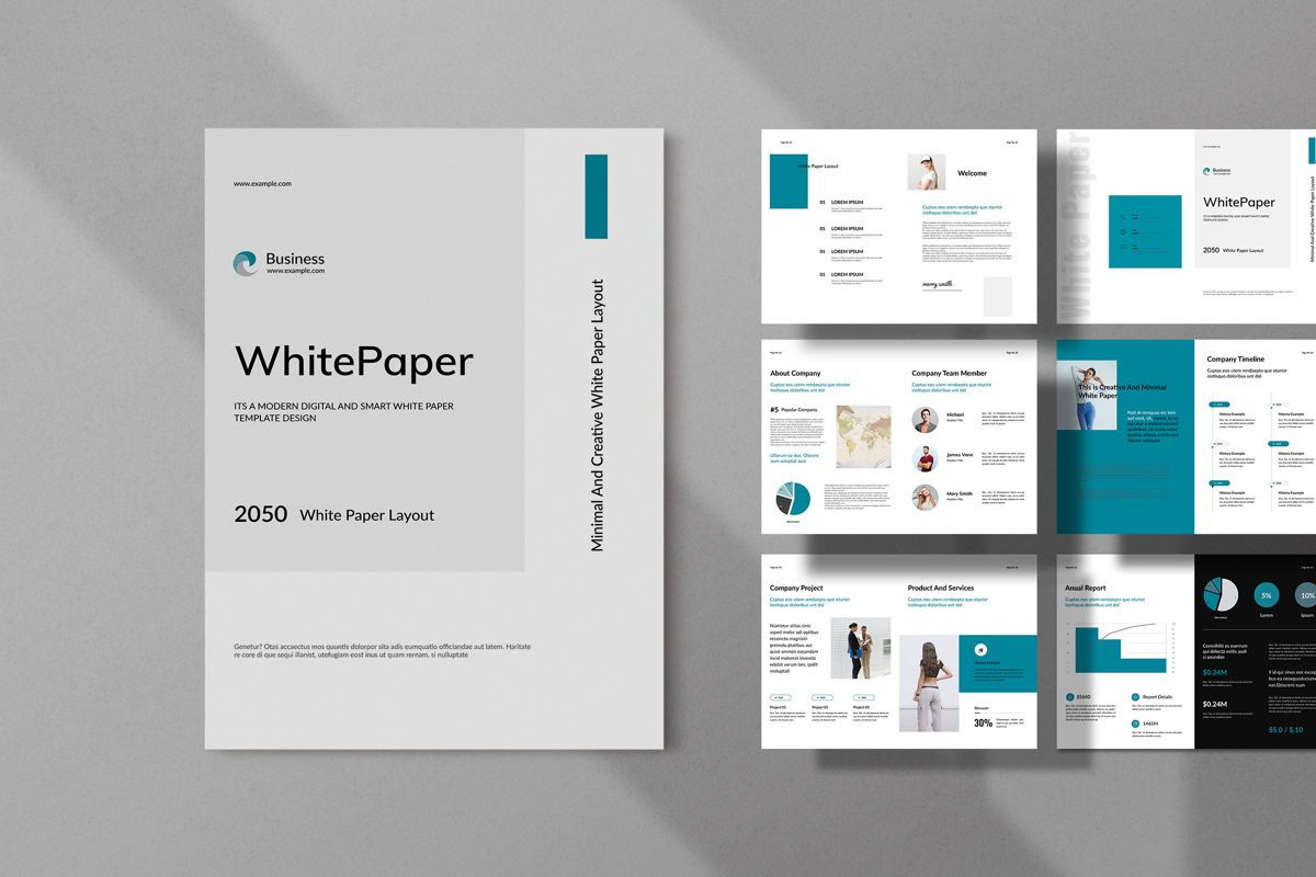 White Paper Template | Brochure | Creativepresentationstudio throughout White Paper Template Sample Free