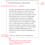 Writing Abstracts For A Literature Review In Apa Format For Literature Review Sample Template