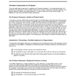 Writing The Grant Proposal Template 2024 [Download .Docx With Grant Proposal Template Sample