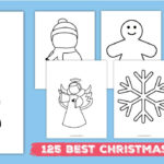 125 Free Christmas Template Printables   World Of Printables In Christmas Templates Free Printable