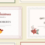 15 Christmas Gift Certificate Templates To Download For Free Intended For Christmas Gift Card Free Templates