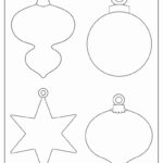 200 Printable Christmas Ornaments (Free Templates) For Printable Christmas Ornament Templates