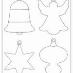 200 Printable Christmas Ornaments (Free Templates) Pertaining To Christmas Shapes Templates