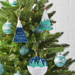 28 Diy Felt Ornaments For A Festive Christmas Tree With Regard To Felt Christmas Tree Ornament Templates