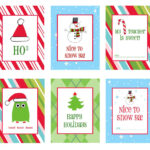 34 Sets Of Free Printable Christmas Gift Tags Inside Christmas Gift Tags Templates