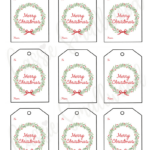 400+ Cutest Printable Christmas Tags (Free Pdf)   Cassie Smallwood Regarding Christmas To From Tags Templates