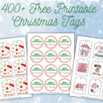 400+ Cutest Printable Christmas Tags (Free Pdf)   Cassie Smallwood With Regard To Free Printable Christmas Gift Tag Templates