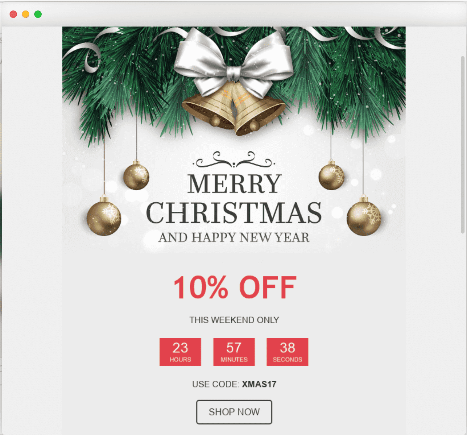 60 Christmas Email Templates 📭 | Free Christmas Html Email in Christmas Email Templates