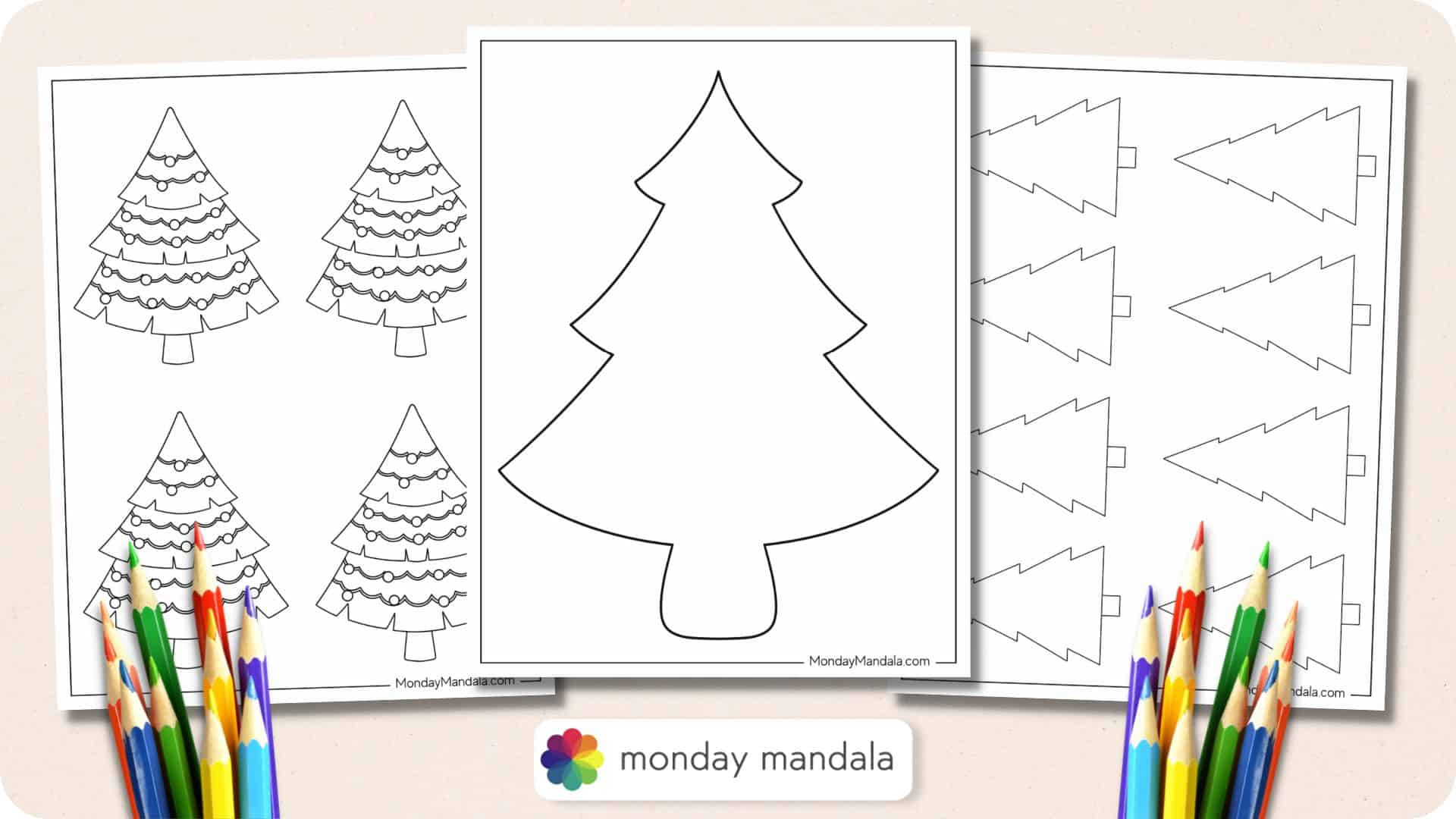 60 Christmas Tree Templates (Free Pdf Printables) pertaining to Christmas Tree Templates