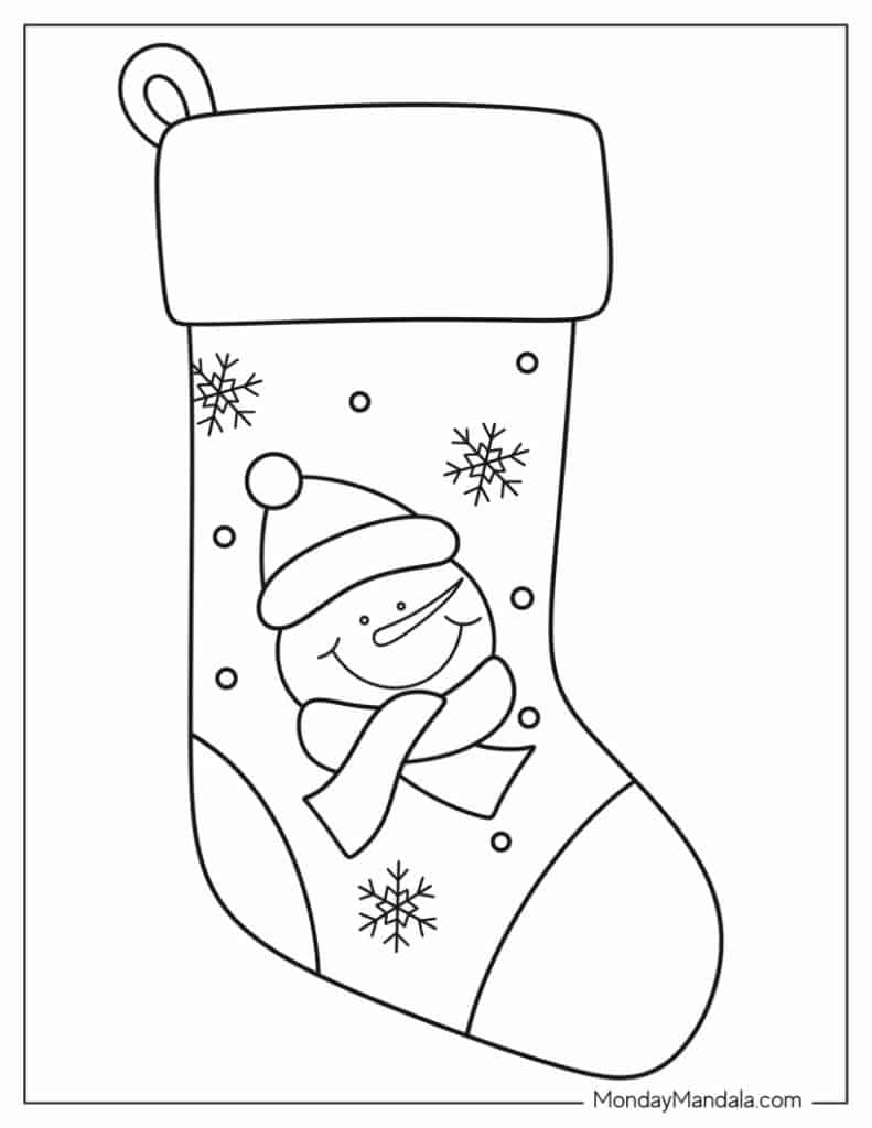 70 Christmas Stocking Templates (Free Pdf Printables) within Christmas Stocking Templates