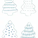 A Simple Cute Scandi Felt Christmas Craft For Your Home   Pillar Regarding Felt Christmas Tree Ornament Templates