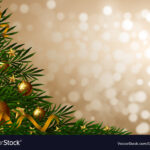 Background Template With Christmas Tree Royalty Free Vector For Christmas Templates Background