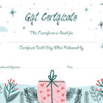 Christmas Gift Certificate Templates   10 Free Pdf Printables Pertaining To Free Printable Gift Certificates Templates Christmas