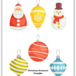 Christmas Ornament Printable — Gathering Beauty Regarding Printable Templates Christmas Tree Ornaments