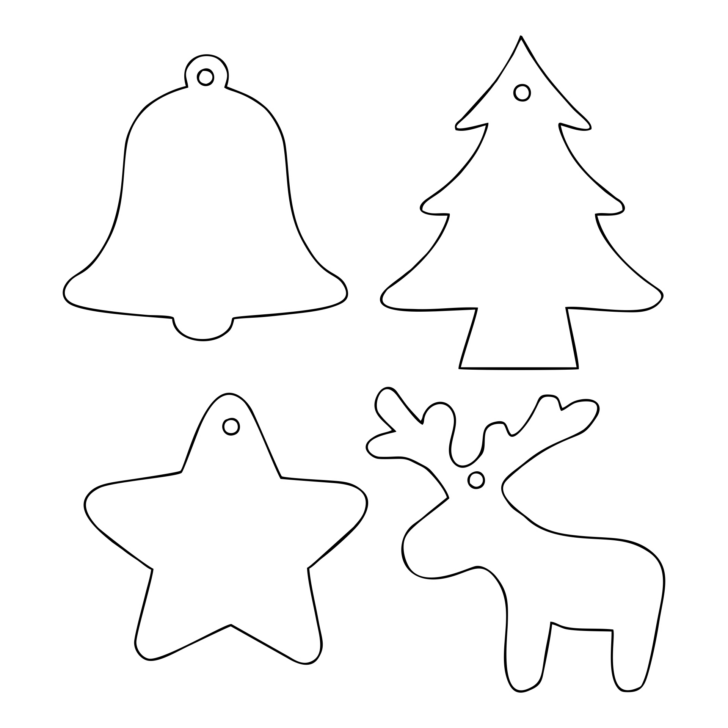 Christmas Ornament Templates Printable