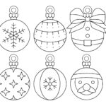 Christmas Ornament Templates   15 Free Pdf Printables | Printablee Inside Christmas Ornament Templates Free Download