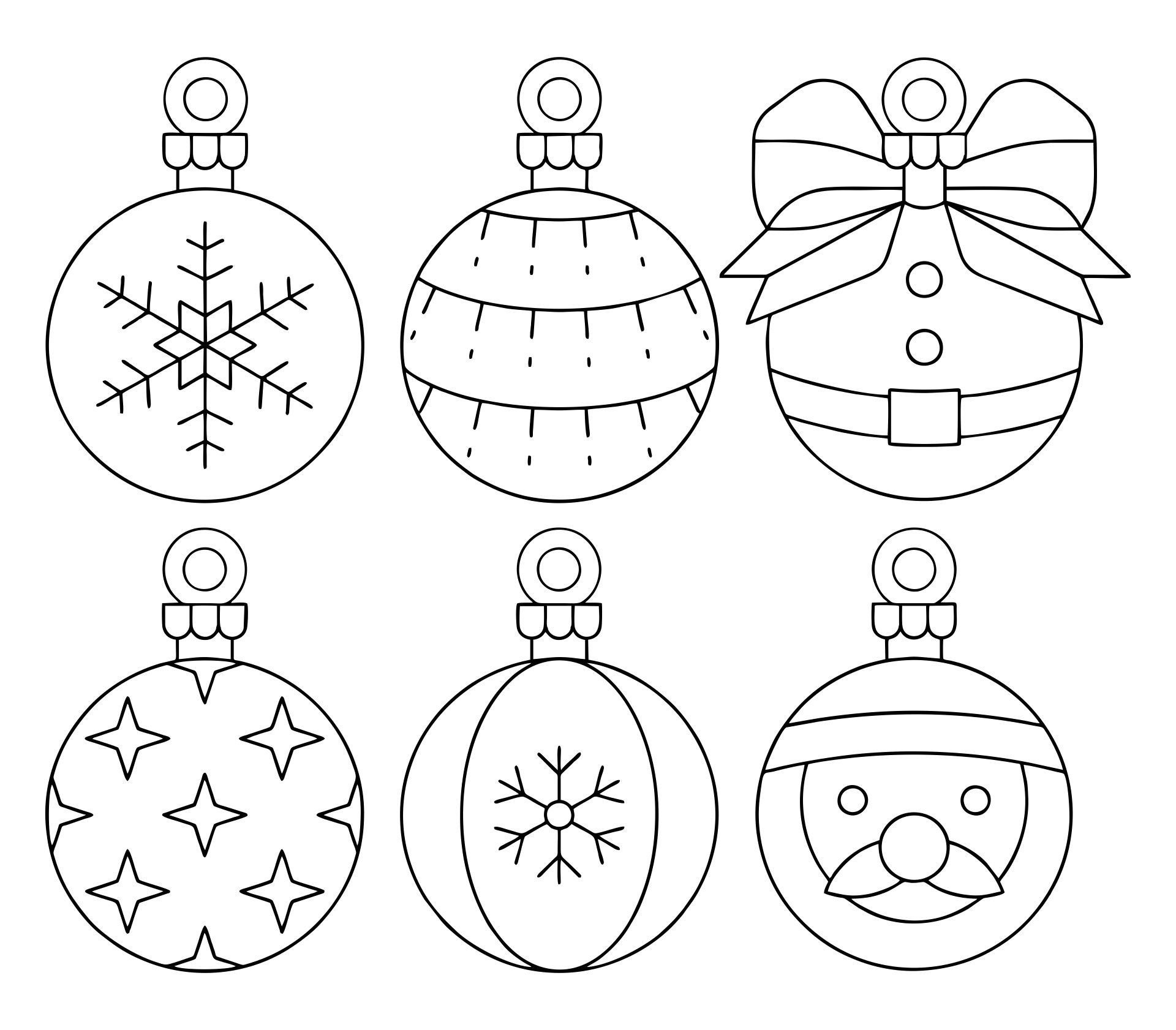 Christmas Ornament Templates - 15 Free Pdf Printables | Printablee inside Christmas Ornament Templates Free Download