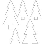 Christmas Tree Outline   Childhood Magic Intended For Full Page Printable Christmas Tree Templates