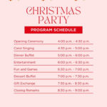 Custom Printable Christmas Program Templates | Canva For Christmas Program Templates