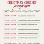 Custom Printable Christmas Program Templates | Canva With Regard To Christmas Program Templates