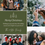 Customize 652+ Cute Christmas Card Templates Online   Canva Pertaining To Photo Templates For Christmas Cards