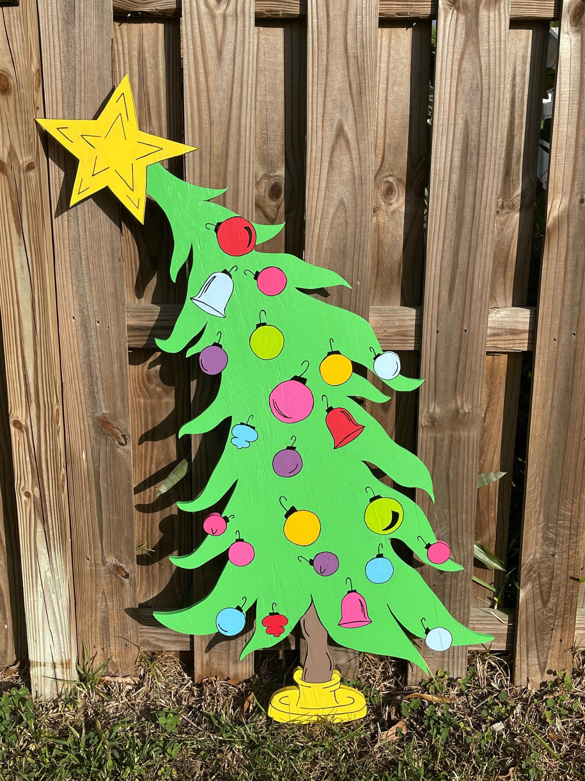 Digital Christmas Tree Pdf | Instant Download | Holiday Decor pertaining to Whoville Christmas Tree Templates