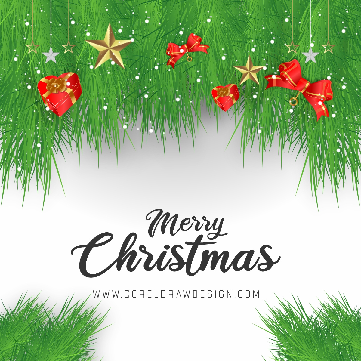 Download Beautiful Christmas Card With Cute Elements Free Vector for Download Free Christmas Card Templates