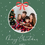 Edit And Print Free Photo Christmas Card Templates | Canva For Christmas Card Photo Templates