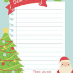 Free And Customizable Christmas Letter Templates | Canva Inside Christmas Letter Downloadable Templates Free