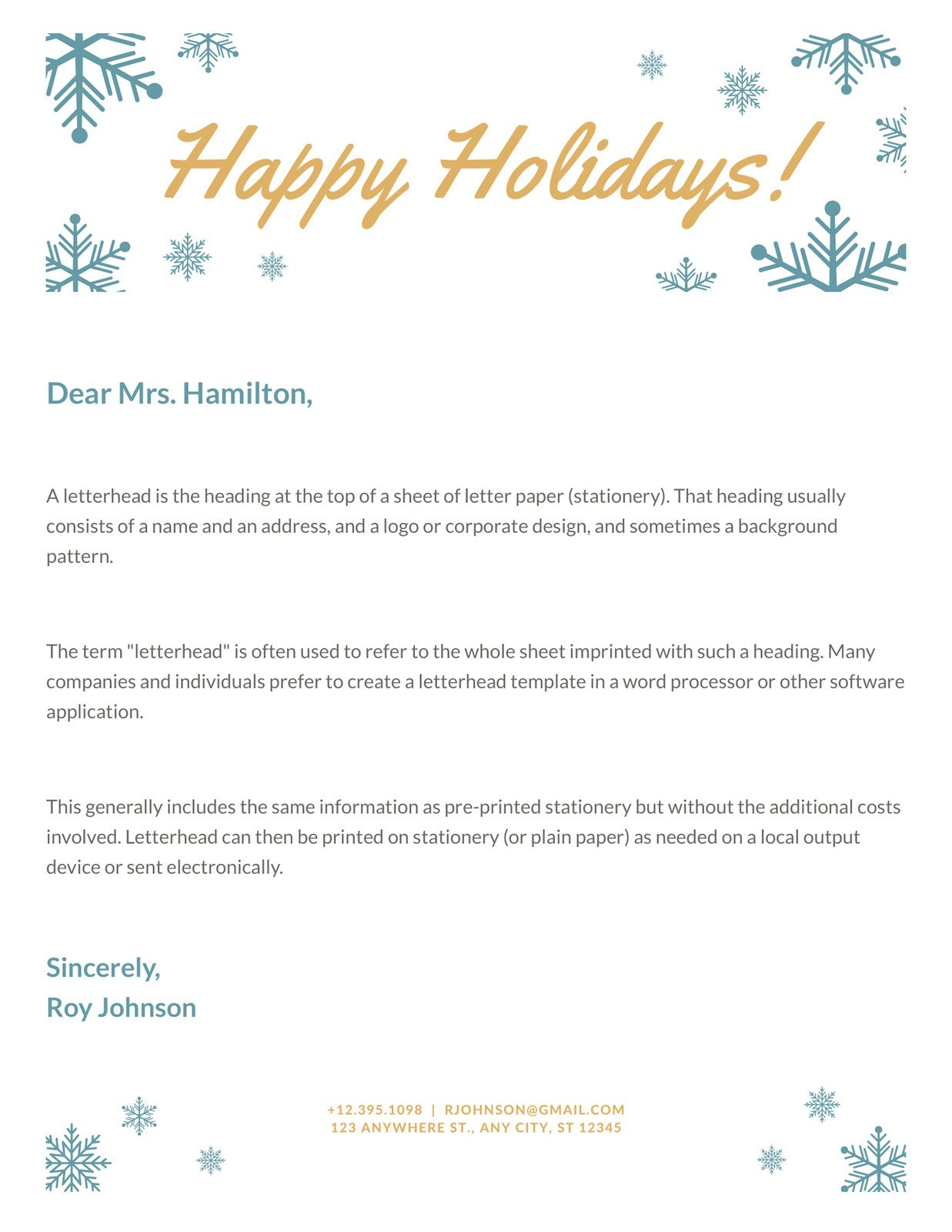 Free And Customizable Christmas Letter Templates | Canva with regard to Christmas Holiday Letter Templates