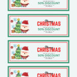 Free And Editable Christmas Coupon Templates | Canva Within Christmas Coupon Templates