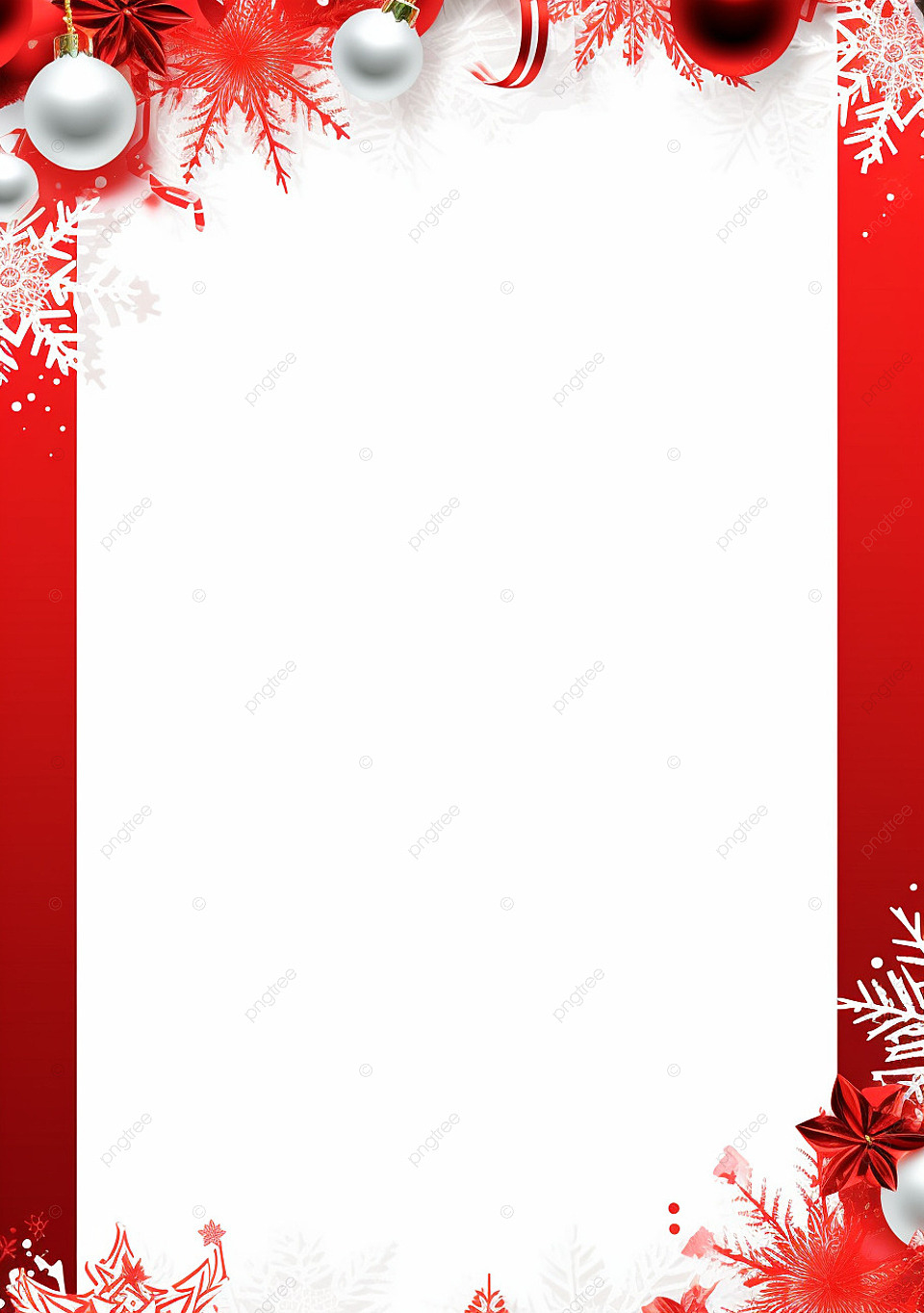 Free Christmas Card Template With Blank Sheet On Red Background regarding Blank Christmas Card Templates