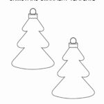 Free Christmas Ornament Template Printables For 2020   Crazy Laura Throughout Christmas Tree Ornament Templates